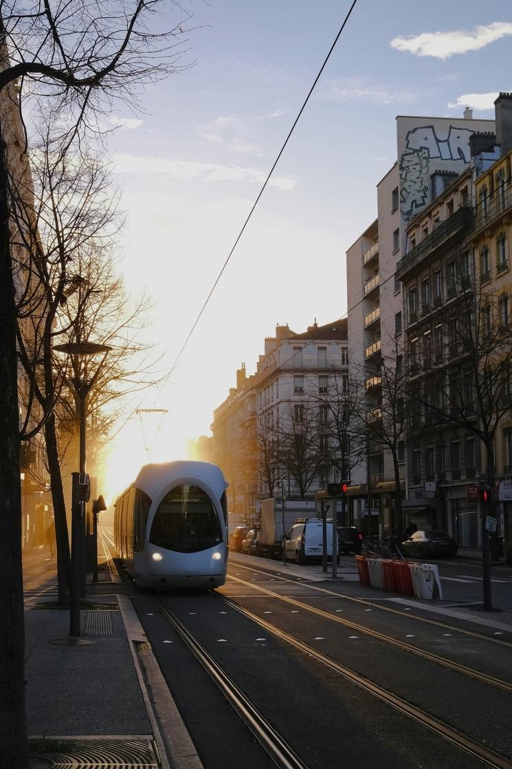 Lyon a un réseau de tranport très développé en 2025 