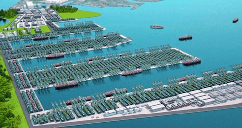 tuas, le port de Singapour