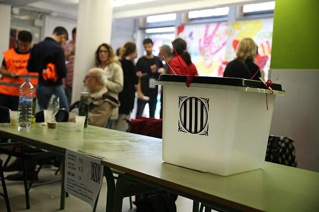 urnes le jour du referendum