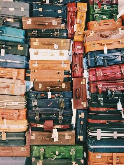 les valises en retour d'expat 