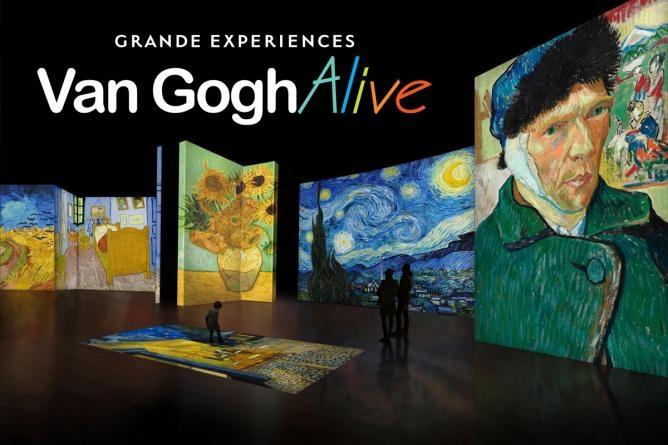 Exposition immersive "Van gogh Alive" © Last Bullet Productions 2022