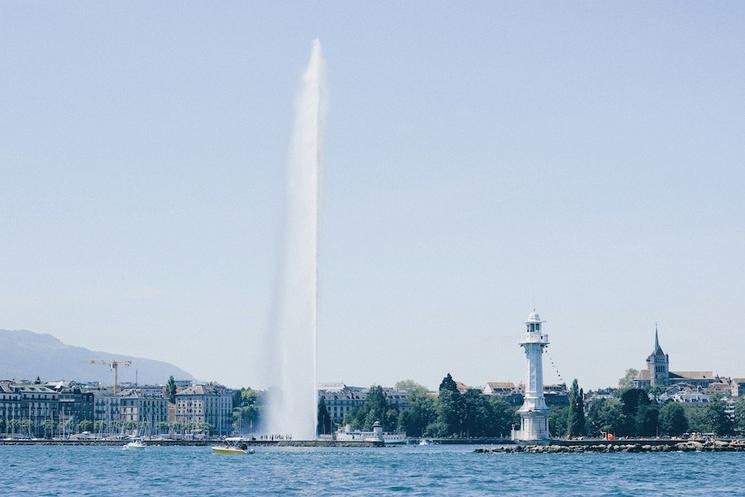 la ville de Genève si apaisante