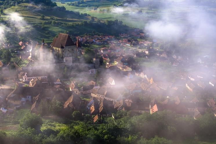 villages saxons transylvanie roumanie