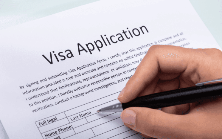 visa application