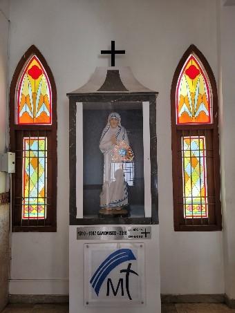 Les vitraux de l'église St George à Chennai