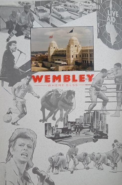 Couverture du livre "Wembley - Where Else (Wembley stadium)", 1989