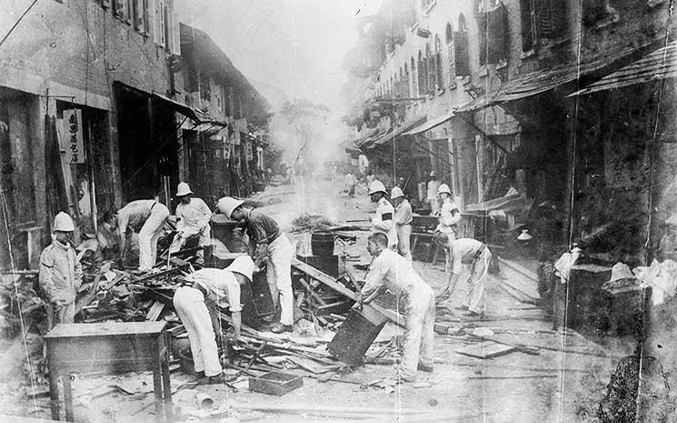 La peste à Hong Kong