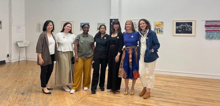 l'équipe de women4women à Brooklyn