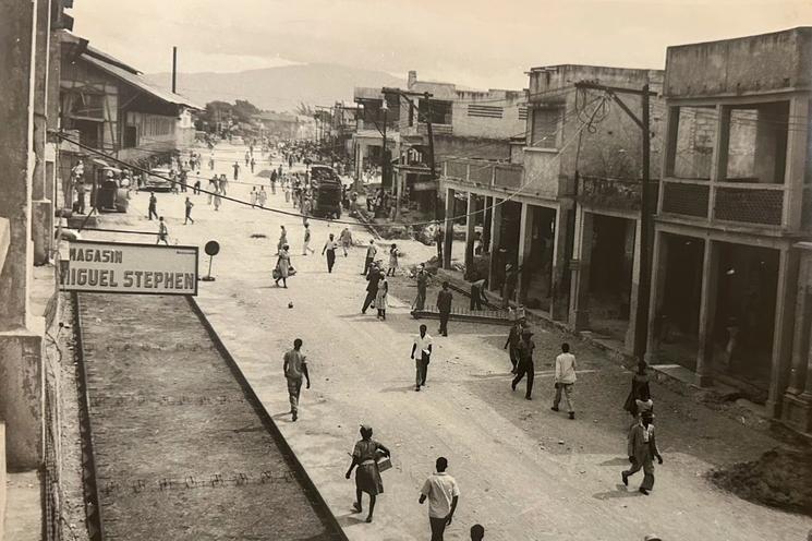 Photo de rue de Port-au-Prince d'antan