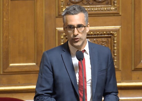 Yan Chantrel le 21 juillet aux questions gouvernement - extrait vidéo Sénat