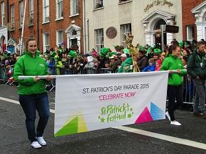 Parade de la Saint Patrick à Dublin