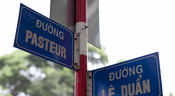 noms de rue donnés par quatre français au vietnam