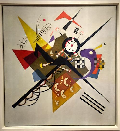 Kandinsky- Vassily Kandinski - On White II, 1923 