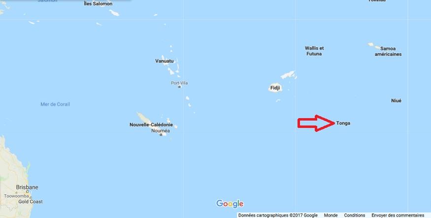 archipel des Tonga