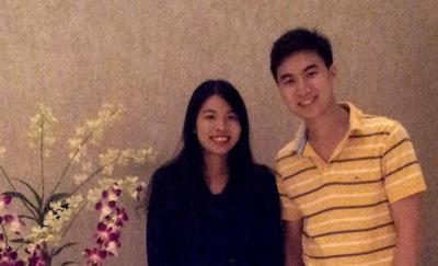 Yvonne Guo et Zhiheng Peng