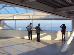 La terrasse offre une vue époustouflante (Photo: A.S-T,LPJ)