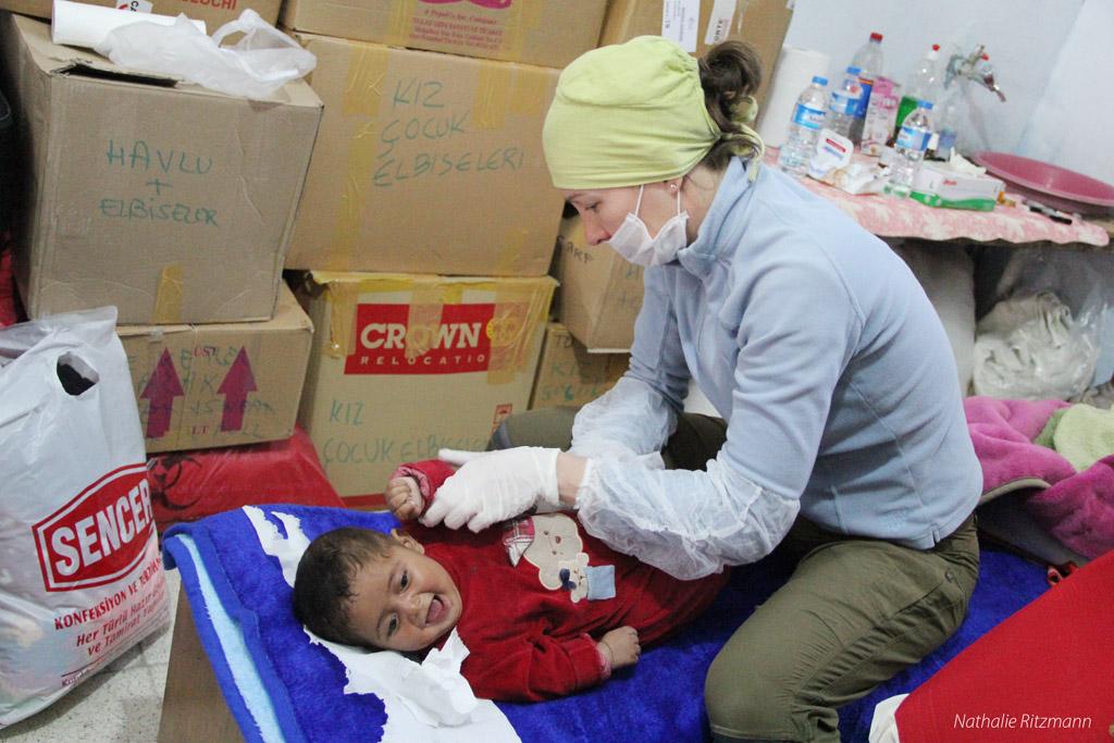 Un tout jeune refugie syrien