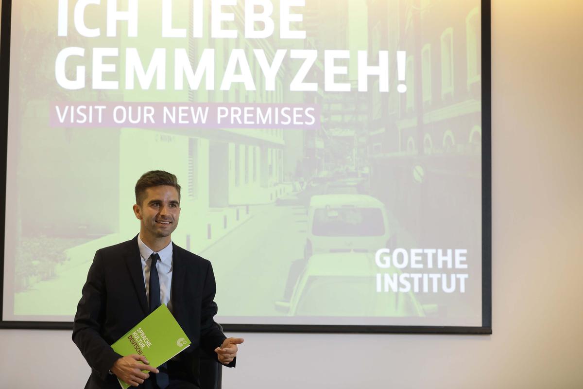 Mani Pournaghi, Directeur de Goethe-Institut Libanon