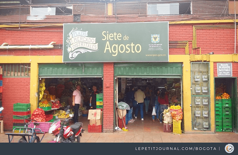 marchés bogota courses