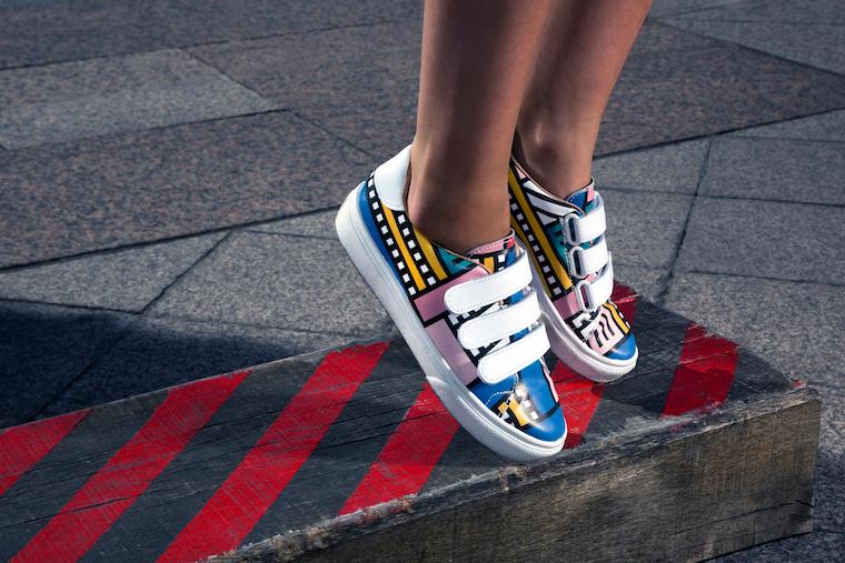 expat - expatrié - francophone - french - français - R-U - UK - Angleterre - Great - Britain - journal - News - information - actualité - communauté - magazine - Londres - chaussures - Camille Walala - Sarenza