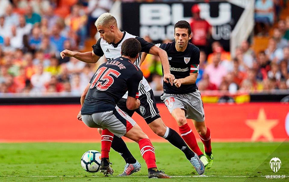 le valencia cf accueillait l'athletic de bilbao