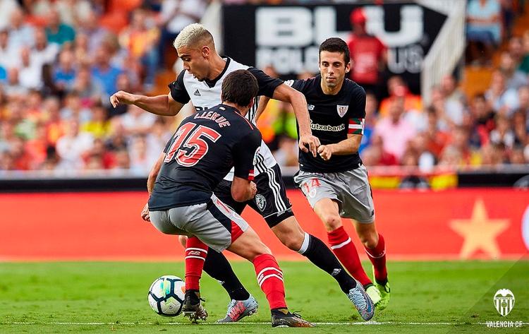 le valencia cf accueillait l'athletic de bilbao