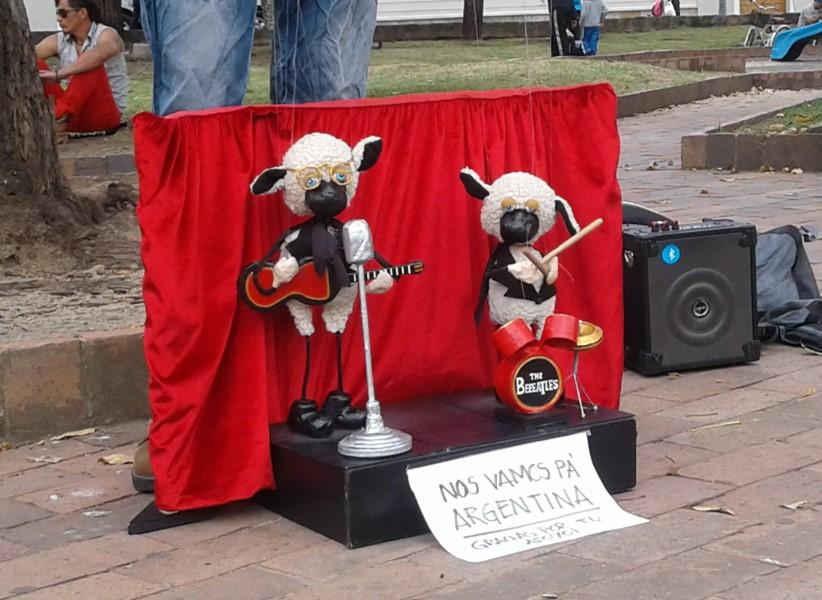 Artistes de rue de Bogotá