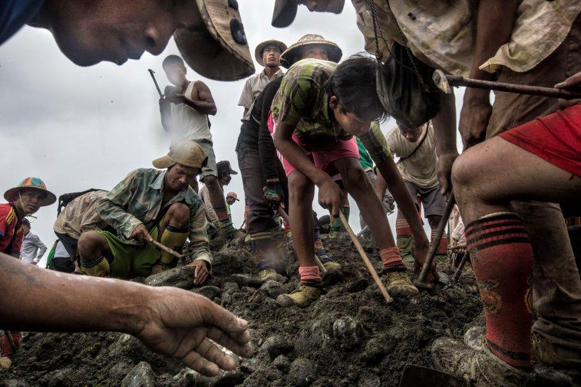 mine de jade en Birmanie