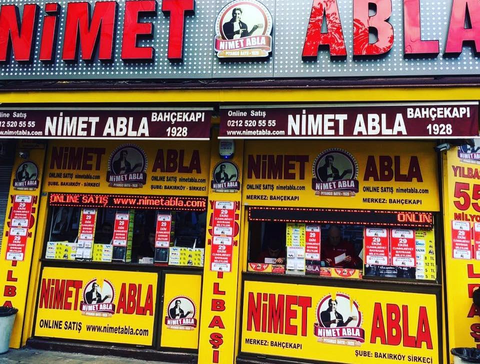 loterie Nimet Abla istanbul