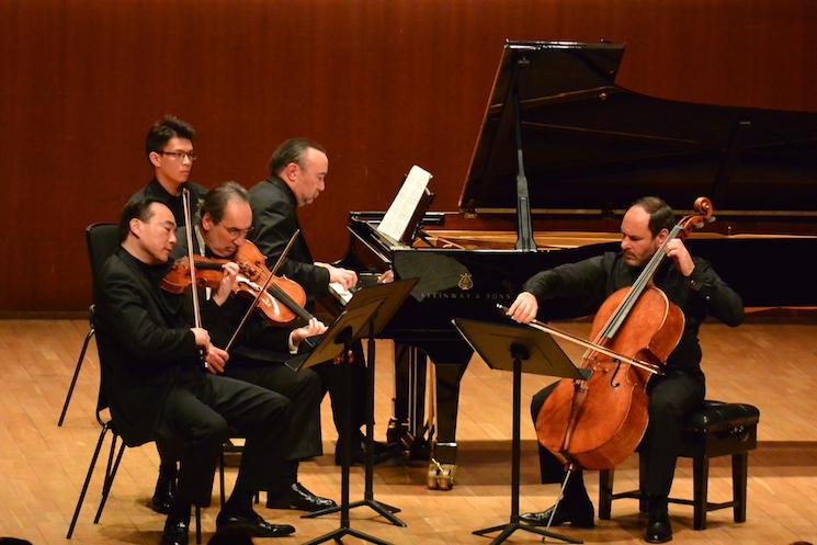 Cho Liang Lin, Toby Hoffman, Gary Hoffman, Jon Kimura Parker - Précédente édition - Courtesy HKICMF