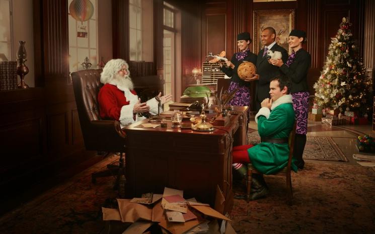 MirryChristmus Air New Zealand