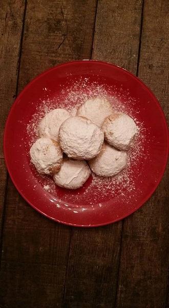 kOURABIEDES recette de Maria Thalassinaki