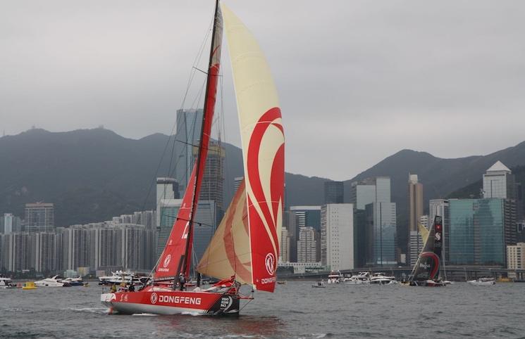 Dongfeng Volvo ocean Race in-port hong kong