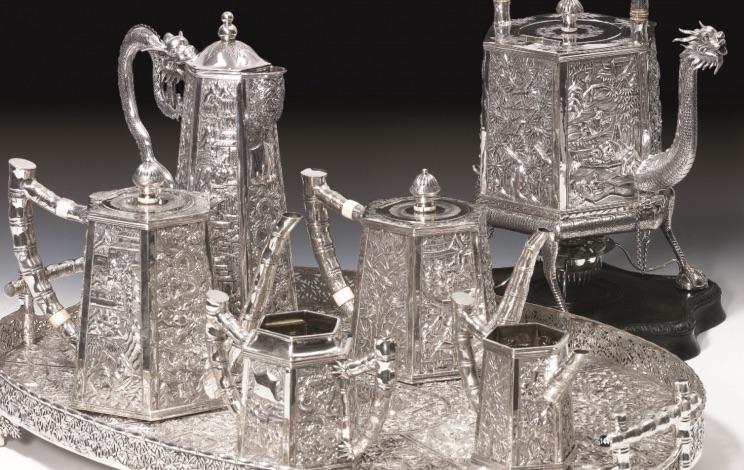 Argenterie chinoiserie exposition the silver age exhibition