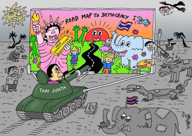 Dessin The Nation Stephff Thailande