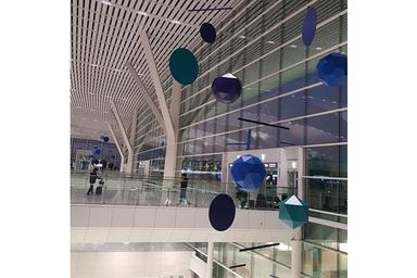 aéroport incheon artiste français nouveau terminal construction xavier veilhan actualité francophone corée du sud