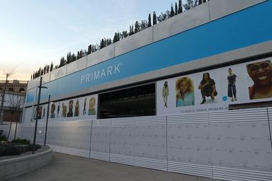 La devanture du Primark Valencia Centre