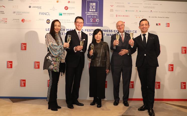 French May Hong Kong cérémonie d'ouverture
