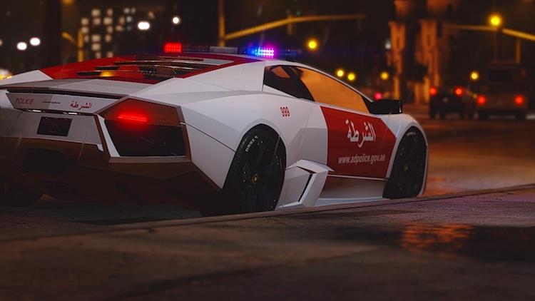 VOITURE DE POLICE DUBAI Lamborghini