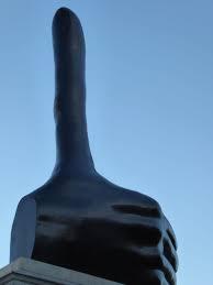 « Le pouce géant » a disparu de Trafalgar Square