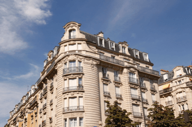 Paris, appartement, bâtiment -des murs à Paris