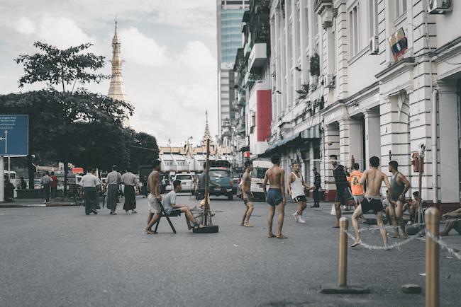 Yangon Birmanie photographie