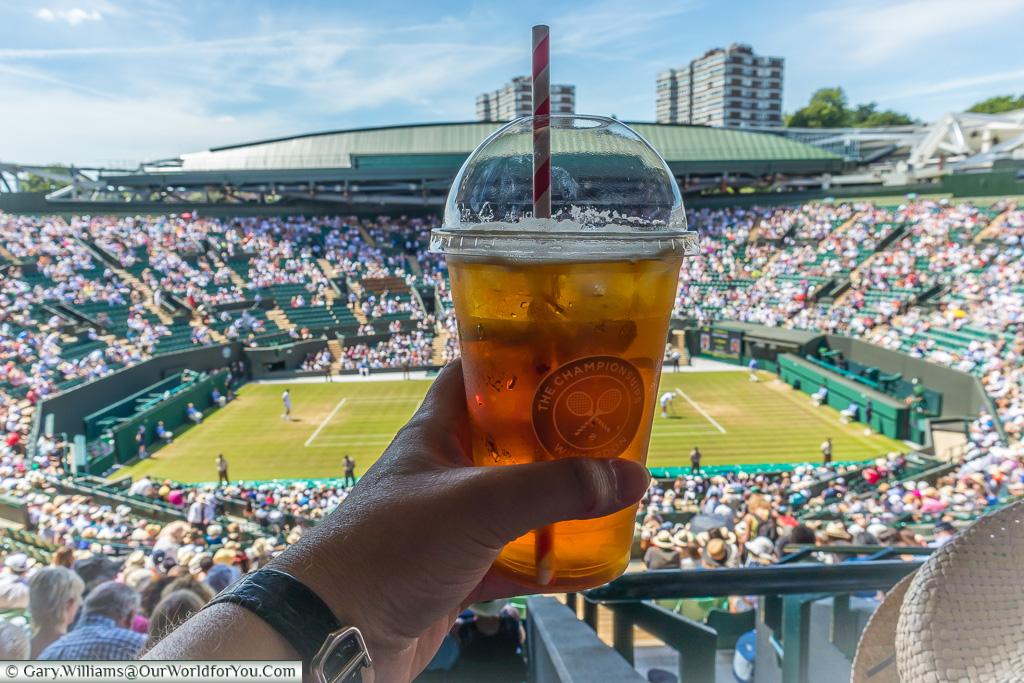 La fin du Pimm’s à Wimbledon ?
