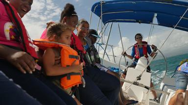 de l'espoir dans les voiles CHU Martinique sortie