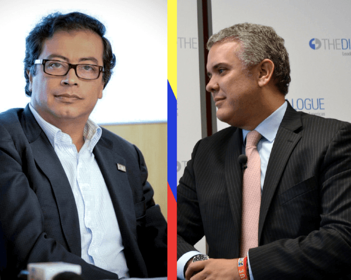 Petro Duque elections colombie democratie paix vote FARC ELN Fajardo