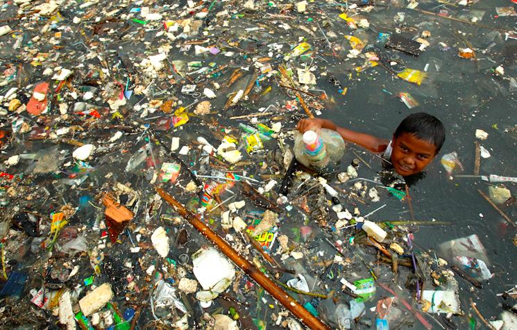 Combattre lka pollution plastique en Birmanie