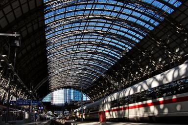 GARE FRANCFORT Photo Agathe Bossard