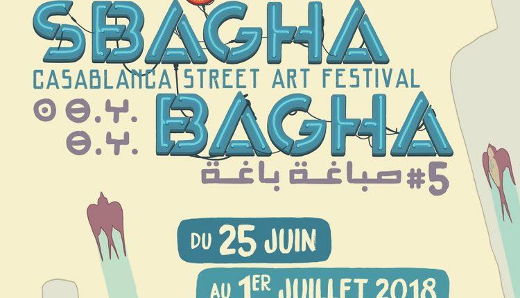 Sbagha Bagha, le festival de street art qui fait parler les murs de la capitale économique depuis 2013, souffle sa 5ème bougie.