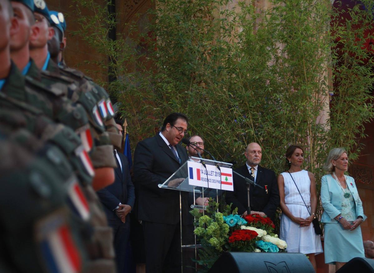 14 juillet Bruno foucher Beyrouth