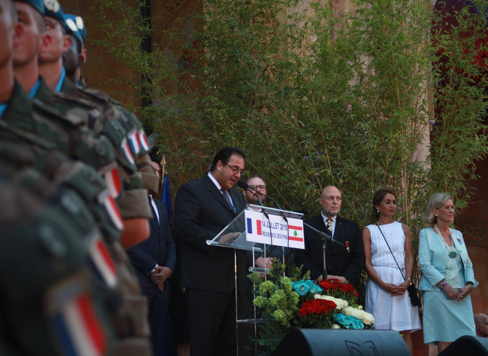 14 juillet Bruno foucher Beyrouth